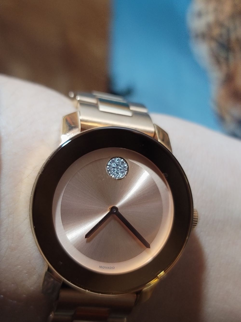 Movado Rose Gold Museum Dial Women's Watch